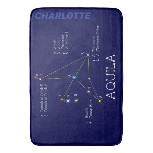 Aquila Badematte (Vorderseite Vertikal)