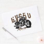 Aquila Der Adler Ovaler Aufkleber (Umschlag)