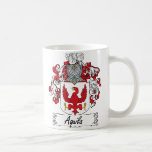 Aquila-Familienwappen Kaffeetasse