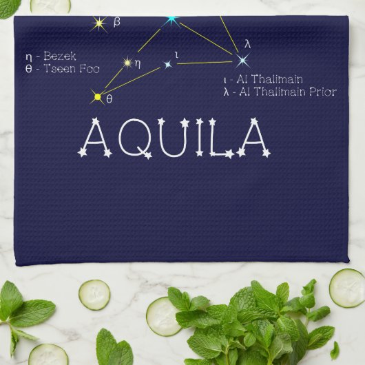 Aquila Geschirrtuch (Gefaltet)
