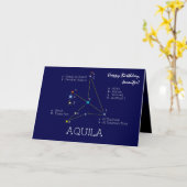 Aquila Karte (Gelbe Blume)