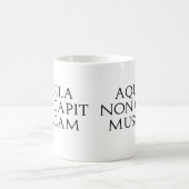 Aquila nicht Capit Muscam Kaffeetasse (Mittel)