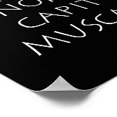 Aquila non capit muscas poster (Ecke)