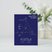 Aquila Postkarte (Stehend Vorderseite)
