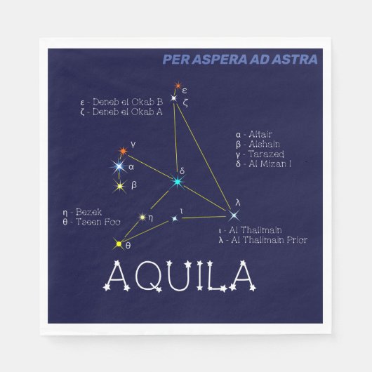 Aquila Serviette (Vorderseite)