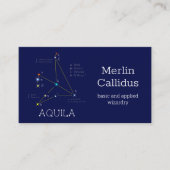 Aquila Visitenkarte (Vorderseite)