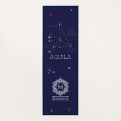 Aquila Yogamatte (Rückseite)