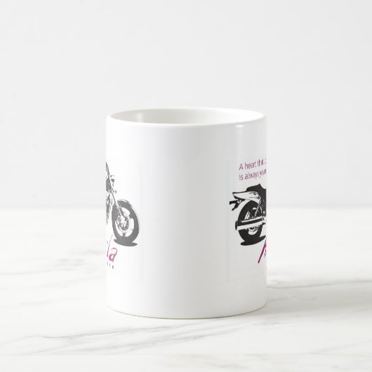 Aquila Yound am Herzen Kaffeetasse (Mittel)