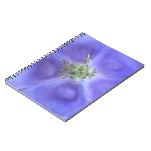Aquilegia Blume Notebook Notizblock (Linke Seite)