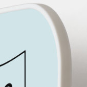 Aquinnah klamming thematischer Pickleball-Rakete Pickleball Schläger (Linke Seite)