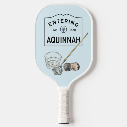 Aquinnah klamming thematischer Pickleball-Rakete Pickleball Schläger (Vorderseite)