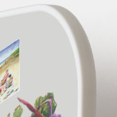 Aquinnah medley auf einem Pickleball Schläger (Linke Seite)