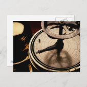 Äquinoktialsolaruhr | 1880 postkarte (Vorne/Hinten)