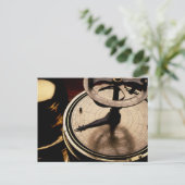 Äquinoktialsolaruhr | 1880 postkarte (Stehend Vorderseite)