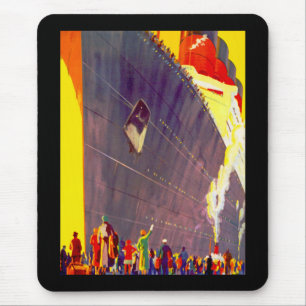Aquitania Abreise Mousepad