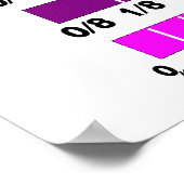 Äquivalente Bruchlinien Poster (Ecke)