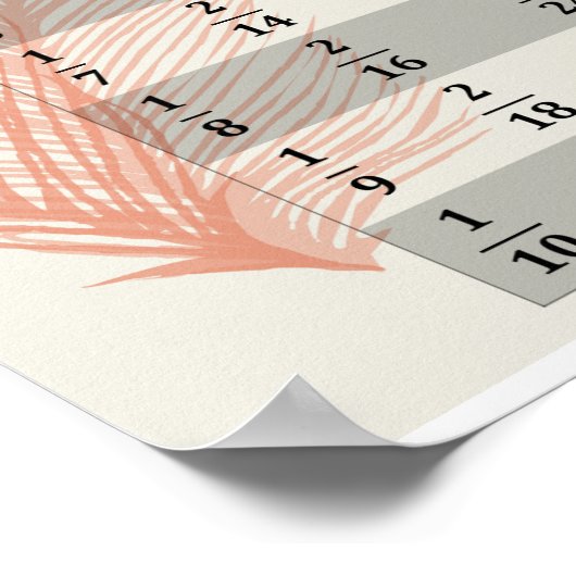 Äquivalente Fractions Math Posters Poster (Ecke)