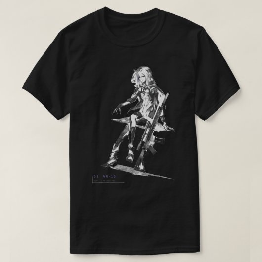 AR15 Girls Frontline T-Shirt (Design vorne)