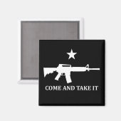 AR15 M4 KOMMEN UND NUTZEN SIE DAS RUNDLAGER MAGNET (Vorderseite/Rückseite)