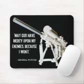 AR15 Mausunterlage-General Patton Quote Mousepad (Mit Mouse)