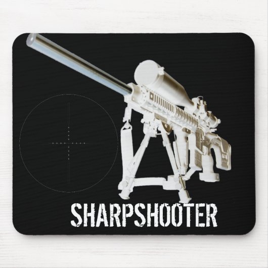 AR15 MausunterlageSharpshooter mit Mousepad (Vorne)