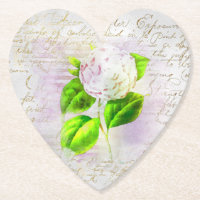 ** AR23 Vintages Herz für die Blumenhandschrift