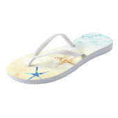 *~* AR7 Beach Sea Shore Star Fisch Nautic Badesandalen (Schrägansicht)