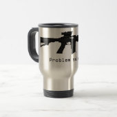 AR-15 (AOM Entwurf) Reisebecher (Vorderseite Links)