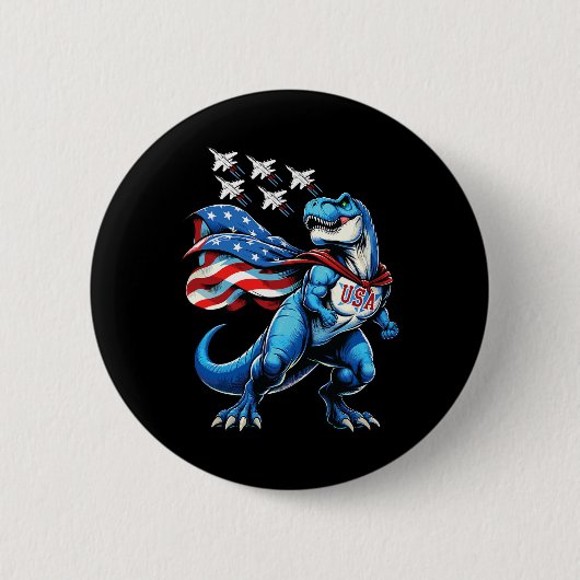Ar-15 Ault Gewehr USA-Flagge Waffe - Abgenutztes A Button (Vorderseite)