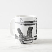 AR-15 CT Scan/RÖNTGENSTRAHL-AUSFÜHRLICHES BILD Kaffeetasse (Vorderseite Links)