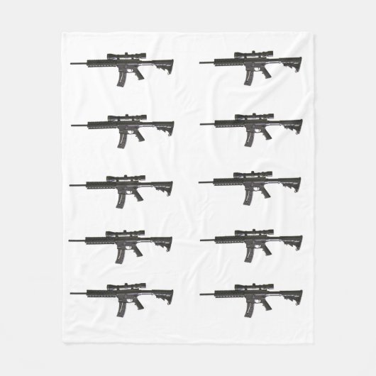 AR-15 FLEECEDECKE (Vorderseite)