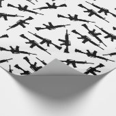 AR-15 Geschenkwrap Geschenkpapier (Ecke)