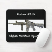 AR-15 Gewehr Mousepad (Mit Mouse)