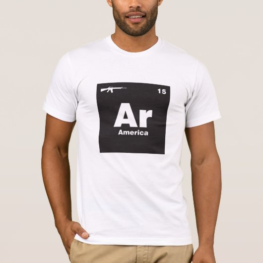 AR-15 Gun, AR15 Rifle-Design für Männer T - Shirt (Vorderseite)