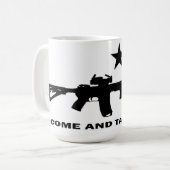 AR 15, kommen es nehmen Kaffeetasse (Vorderseite Links)