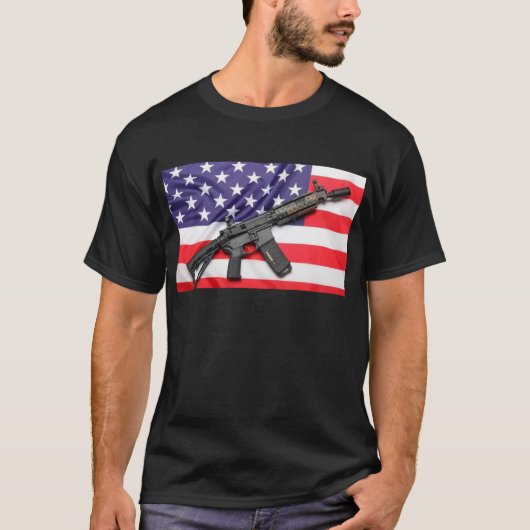 AR-15- T-Shirt (Vorderseite)