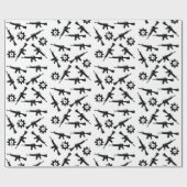 AR-15 Thema Geschenkpackung. Geschenkpapier (Flach)