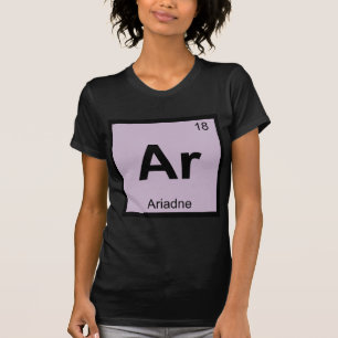 Ar - Ariadne Griechische Chemie Periodensystem Sym T-Shirt