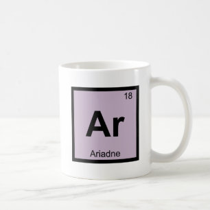 Ar - Ariadne Griechisches Chemie Periodensystem Sy Kaffeetasse