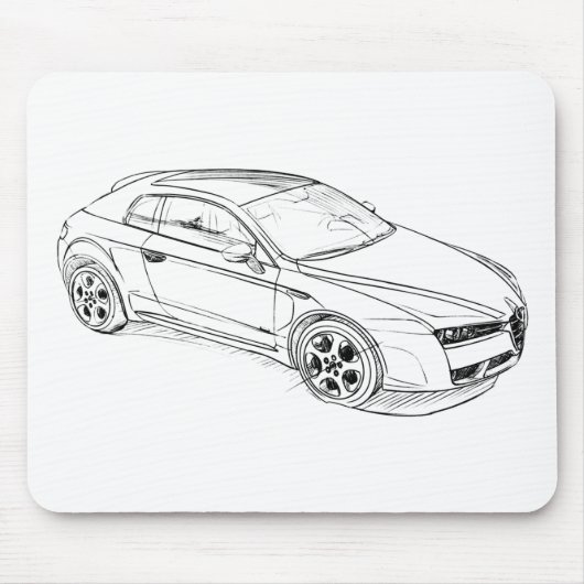 AR Brera2005 Mousepad (Vorne)