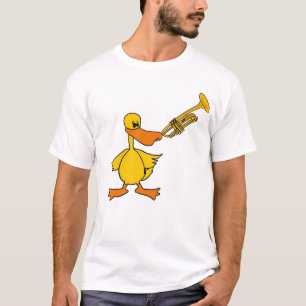 AR, Ente, welche die Trompete spielt T-Shirt