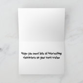 AR- Funny Age Birthday Card Karte (Innenseite)