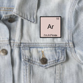 Ar - Ich bin ein Symbol für Pirate Chemistry Eleme Button (Beispiel)