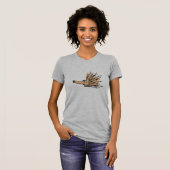AR, lustiger Stachelschwein-T - Shirt (Vorne ganz)