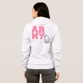 AR-MY-Ehefrau Hoodie (Schwarz voll)
