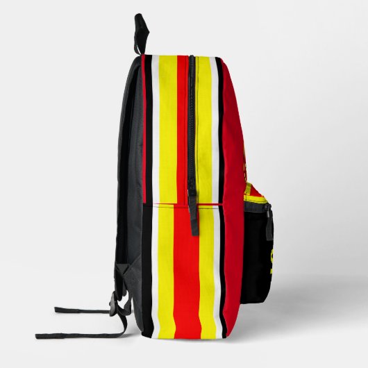 AR SHINN DELUXE BACKPACK BEDRUCKTER RUCKSACK (Links)