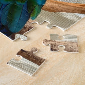 Ara auf Baumast-Puzzle Puzzle (Seite)