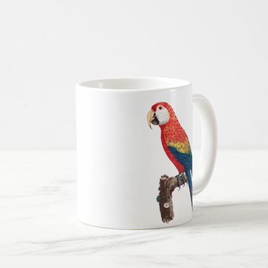 Ara Canga Parrot Kaffeetasse (VorderseiteRechts)