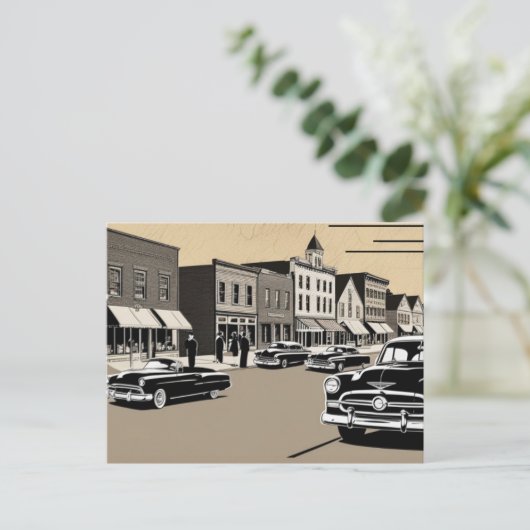 Ära Feiertagspostkarte (Stehend Vorderseite)