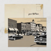 Ära Feiertagspostkarte (Vorne/Hinten)